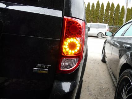 Dodge Grand Caravan (2011-15)  - przeróbka oświetlenia z wersji USA > EU