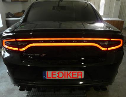Dodge Charger - modyfikacja lamp tylnych z USA na EU