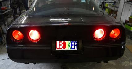 Modyfikacja oświetlenia przód/tył - Corvette C4