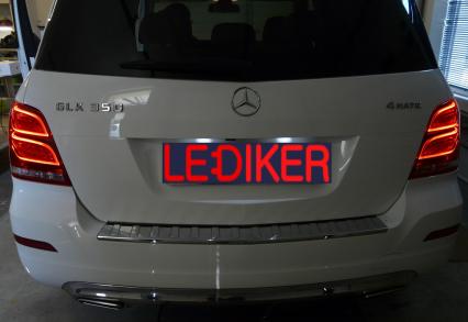 Mercedes GLK 350 (2014) - modyfikacja lamp przód i tył