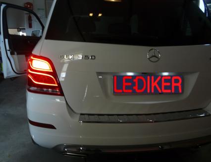 Mercedes GLK 350 (2014) - modyfikacja lamp przód i tył