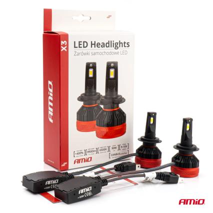Żarówki samochodowe LED H7 X3 Series 