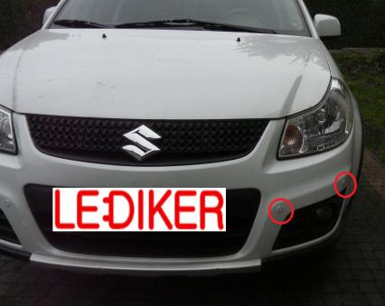 Suzuki SX4 - czujniki parkowania przód / tył