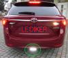 Toyota Avensis - czujniki parkowania przód tył + dodatkowa lampa wsteczna
