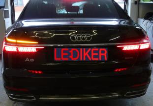 Audi A6 C8  modyfikacja tylnych lamp